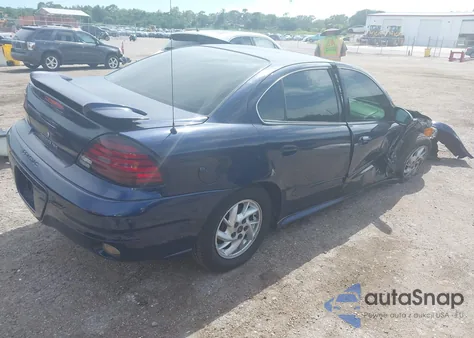 2004 Pontiac Grand Am Se1 z USA, uszkodzony, nr VIN 1G2NF52F84M594617